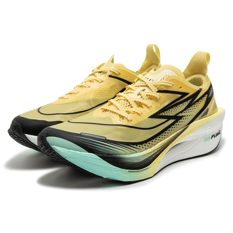 361° Flame 3 .5 Low top Running Shoes Unisex Yellow Blue Black