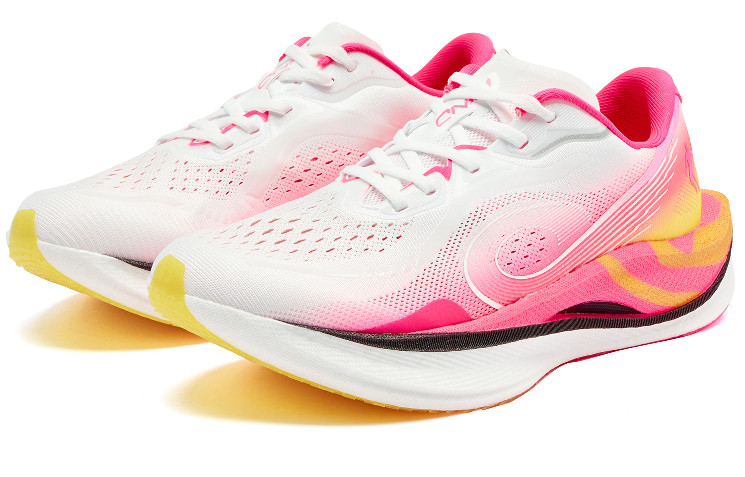QIAODAN Strong Wind 3.0 Running Shoes Women’s Low Top Jordan White Neon Pink