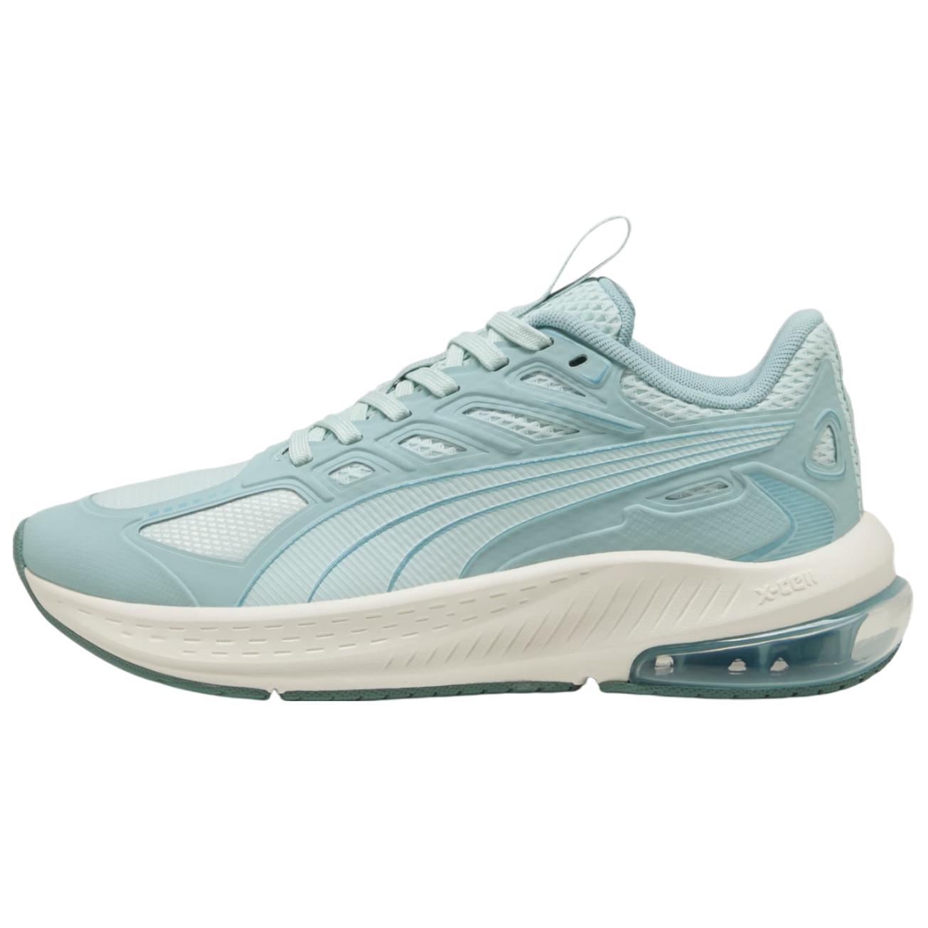 PUMA X Cell Lightspeed Slip Resistant Abrasion Resistant Low top Casual Running Shoes Women's Blue Green
