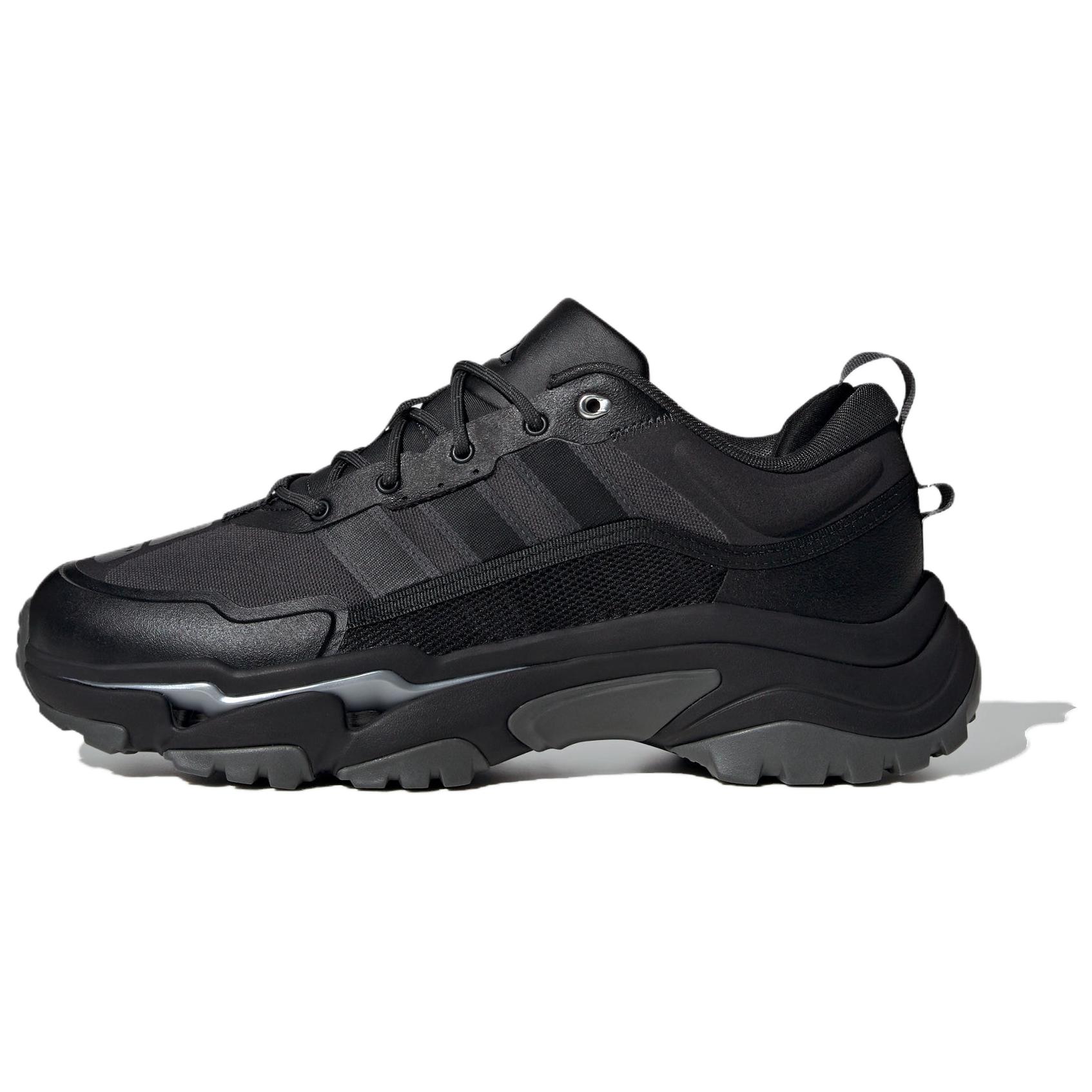 Adidas Citywowlk MT Comfortable Textile, Synthetic Leather Low top Running Shoes Unisex Black