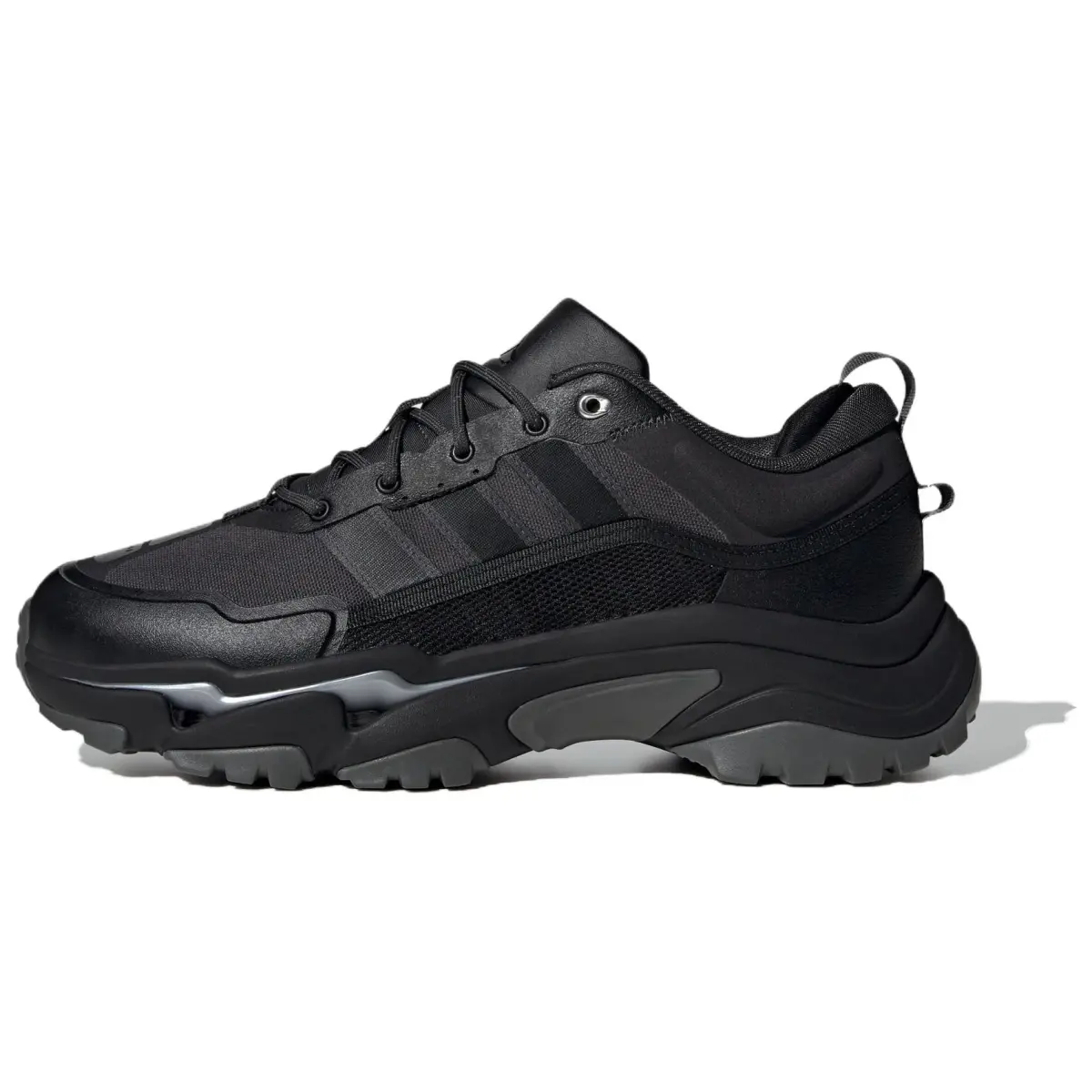 Adidas Citywowlk MT Comfortable Textile, Synthetic Leather Low top Running Shoes Unisex Black