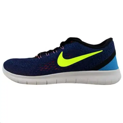 Nike Free Rn Purple Dynasty/Volt Black Women's