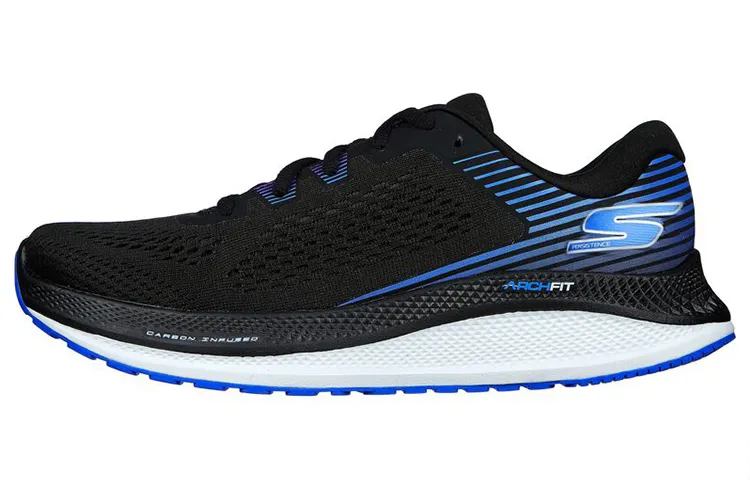 Skechers GO Run Persistence Breathable Textile, Synthetic Leather Low top Running Shoes Women's