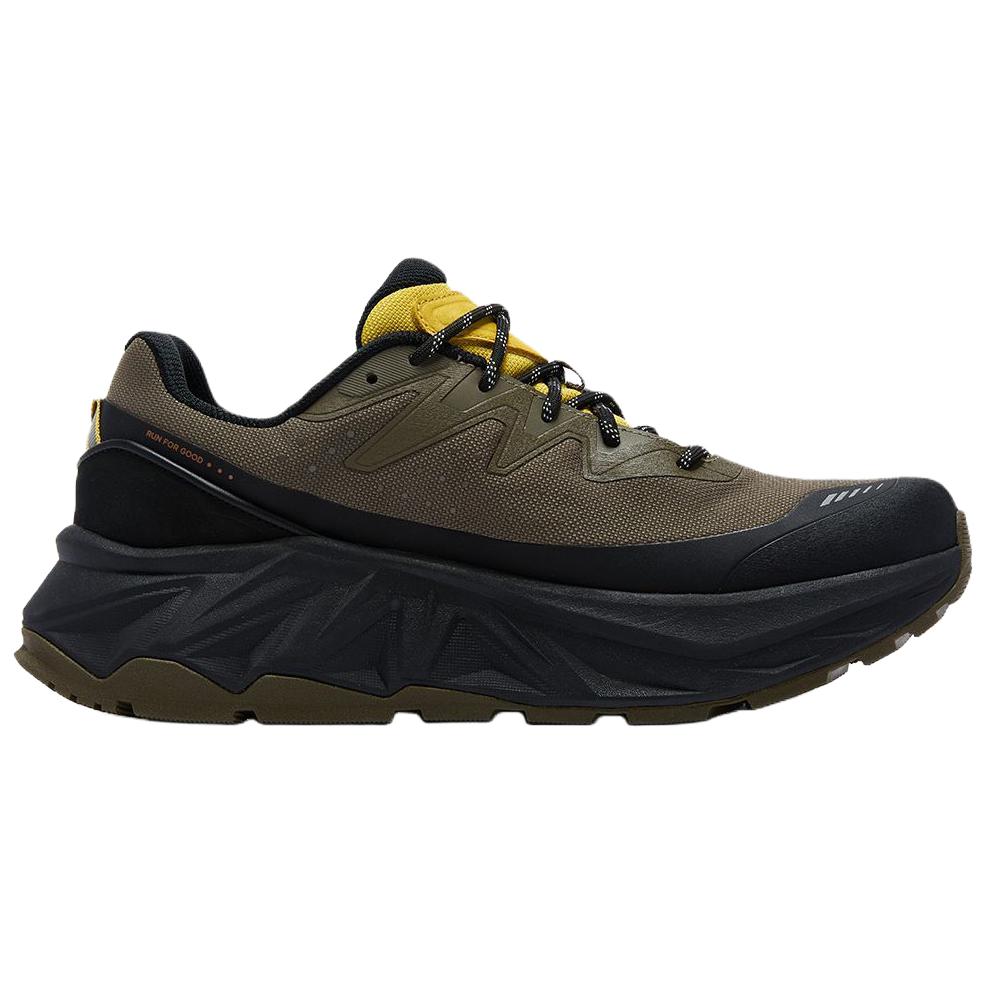 Saucony TRIGON ULTRA Speed Waterproof Rebound Running Shoes Unisex Green Black