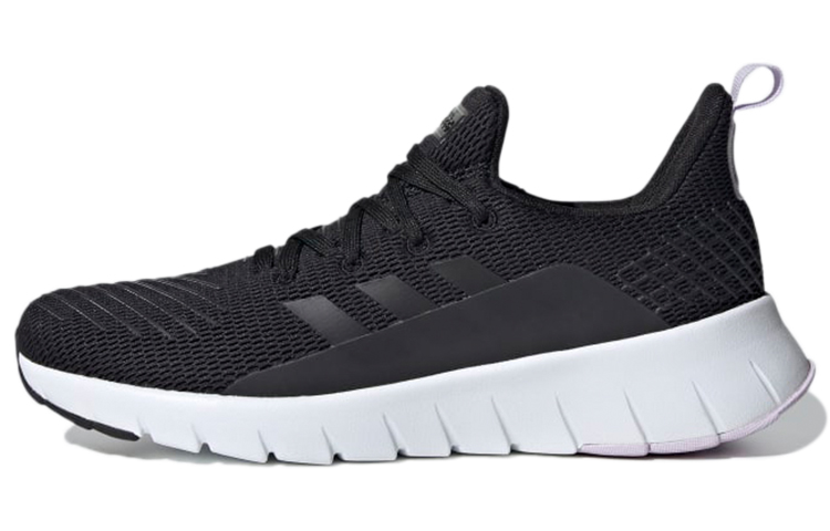 Adidas Asweego Comfortable Breathable Low top Running Shoes Women's Carbon Black