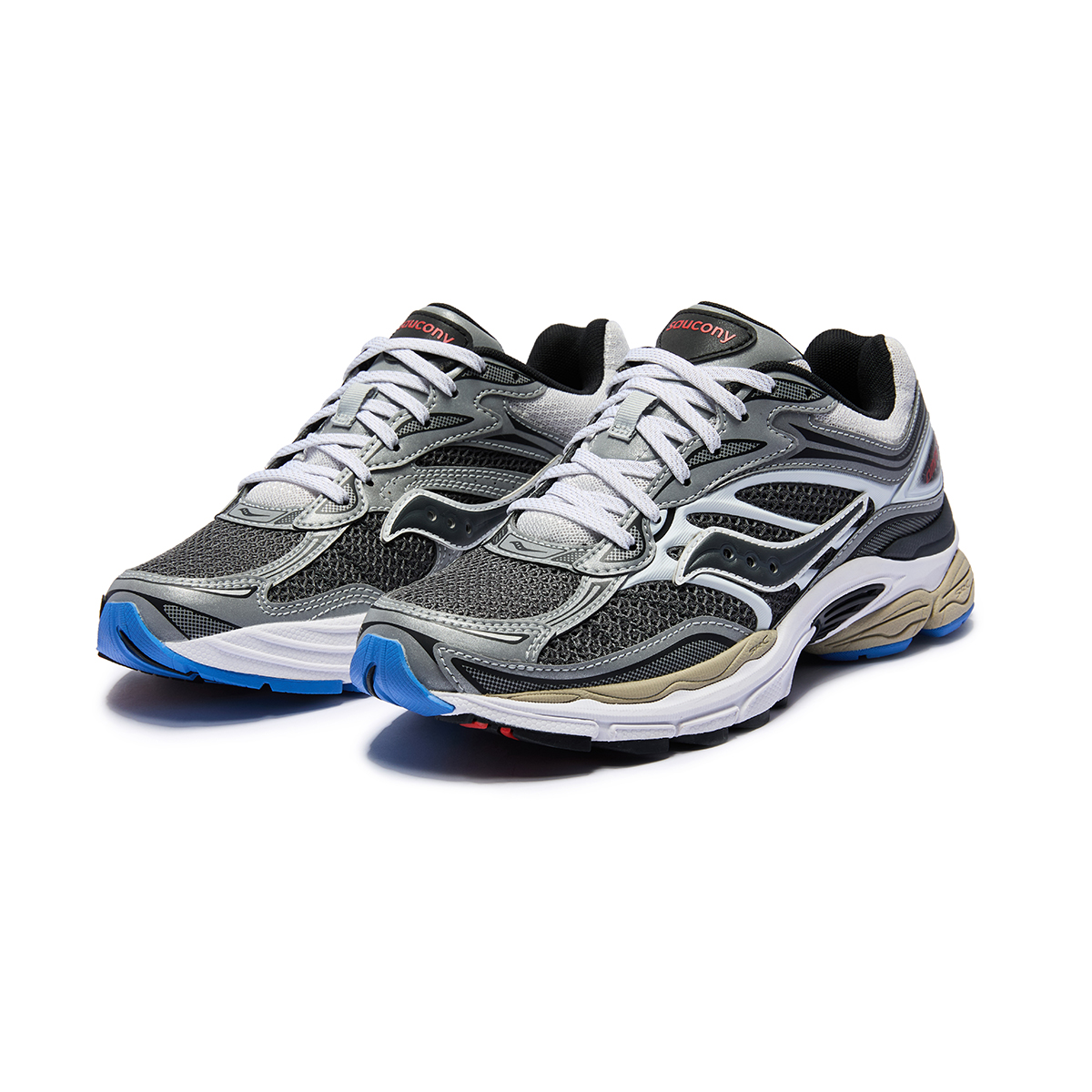 Saucony ProGrid Omni 9 Metallic Grey Silver