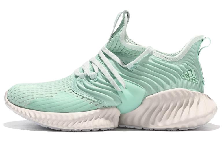 Adidas Alphabounce Instinct Cushioning Low top Running Shoes Women's Green