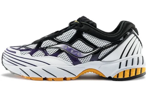 Saucony Grid Web Purple Yellow