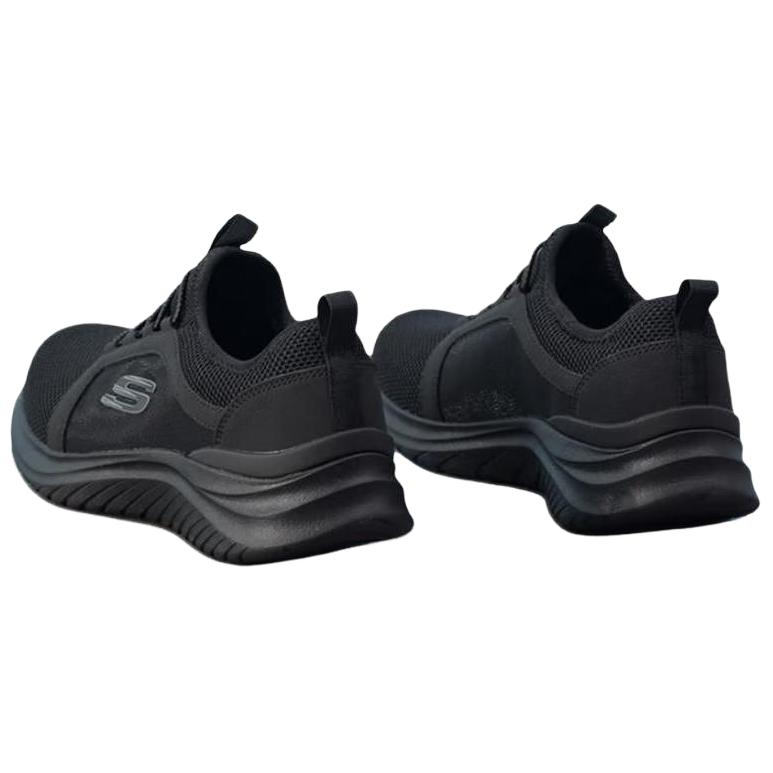 Skechers Cushioning Abrasion Resistant Breathable Low top Running Shoes Men’s Black