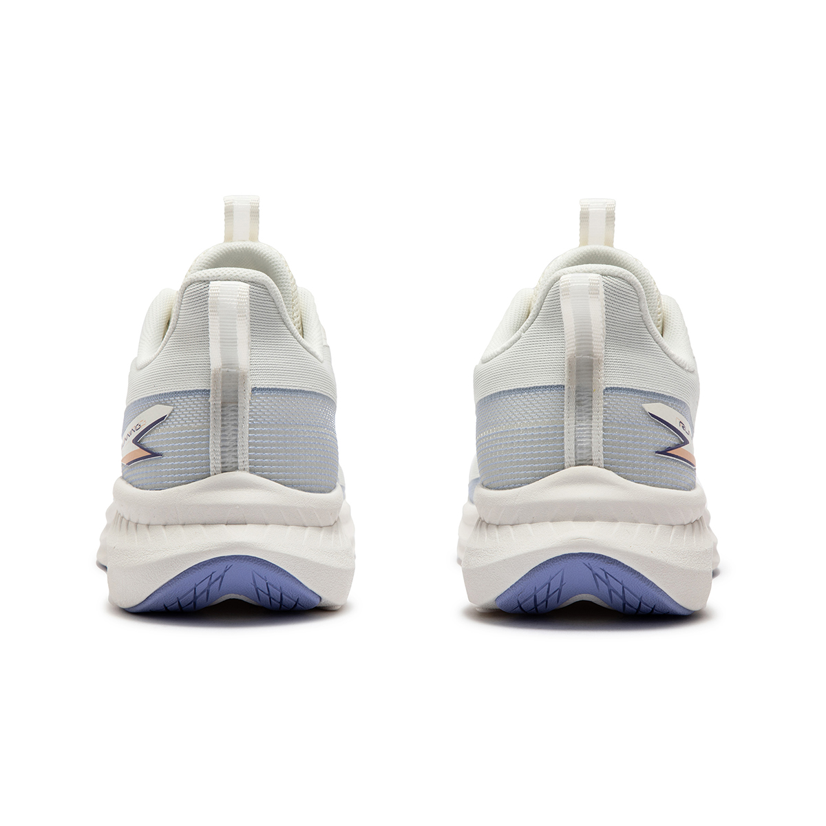 361° Cushioning Abrasion Resistant Breathable Low top Running Shoes Women’s White Gray