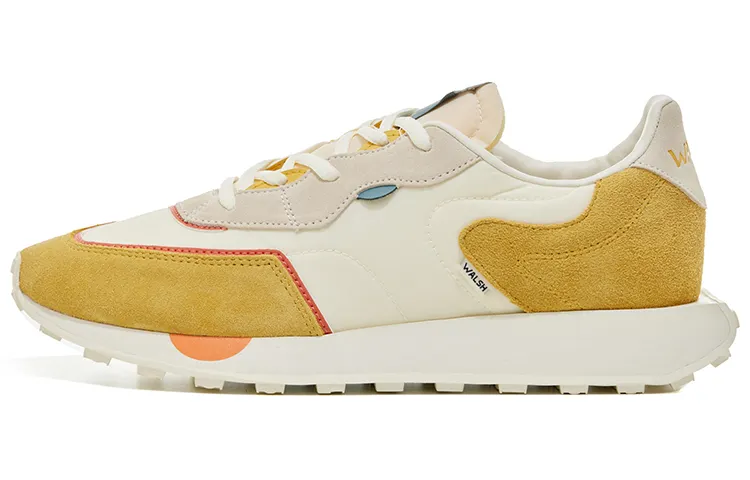 Norman Walsh Emerald Running Shoes Unisex Beige Yellow