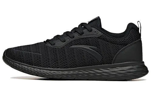 Anta Breathable Low top Running Shoes Men's Black