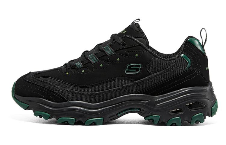 Мужские кроссовки Skechers D'LITES 1.0 (черно-коричневые)