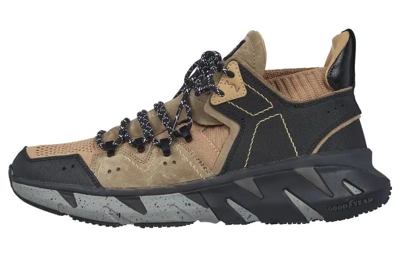 Skechers Mark Nason Ziggy Ren Mid top Outdoor Shoes Black Umber