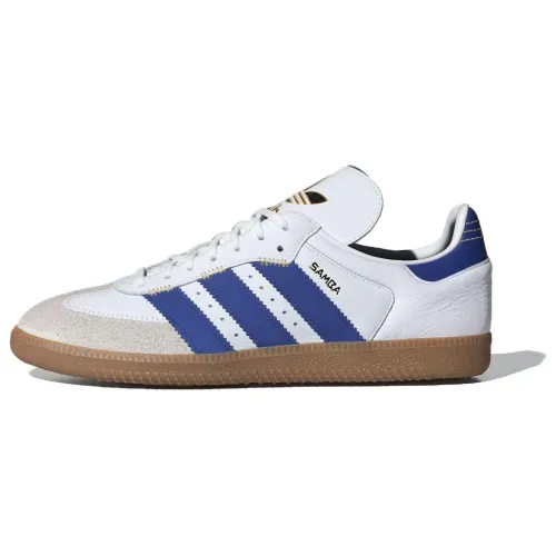 adidas originals Samba OG Oversized Logo White Semi Lucid Blue