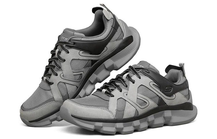 Skechers Blockside Sport Shoes Grey