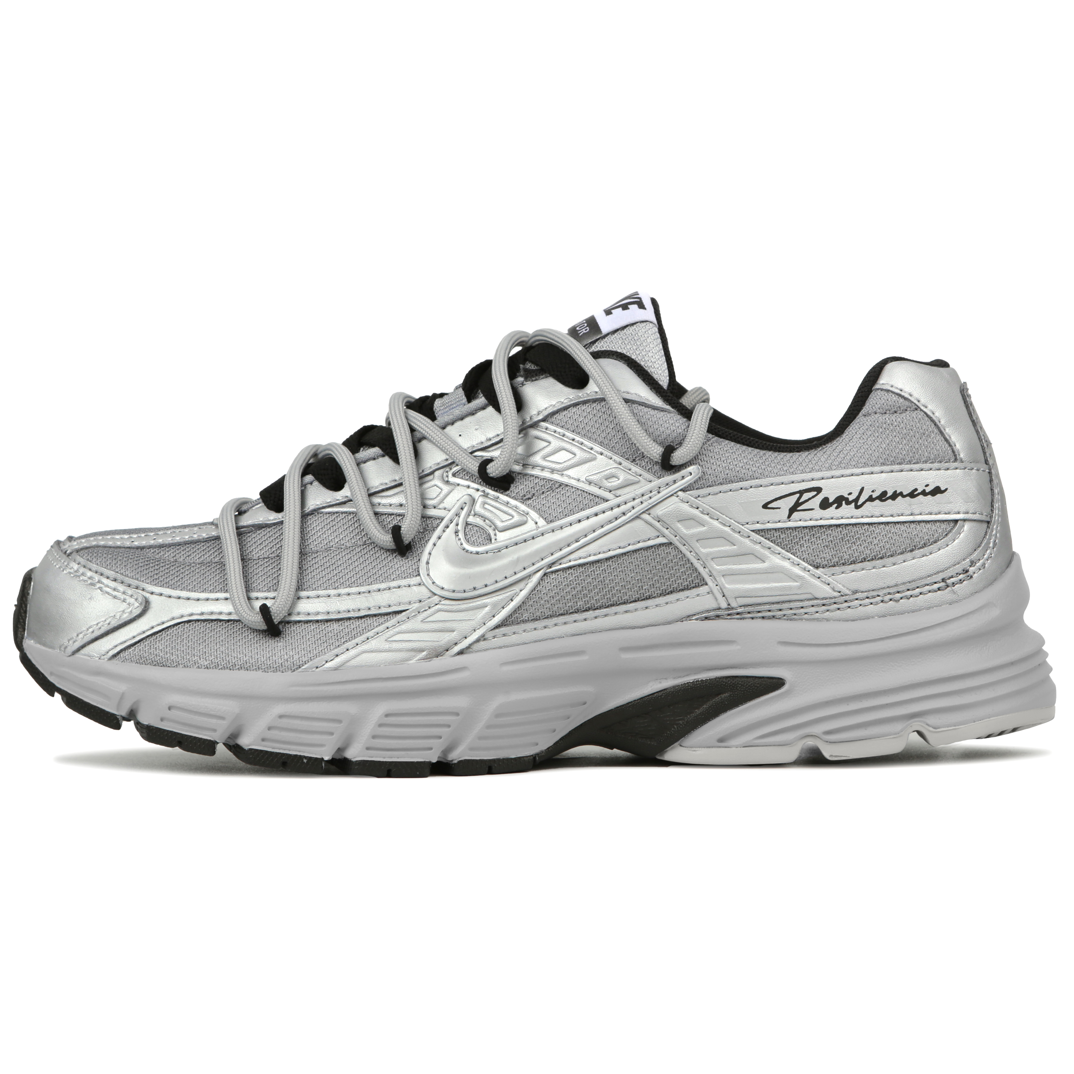 Nike Initiator Abrasion Resistant Abrasion Resistant Low top Running Shoes Unisex Silver