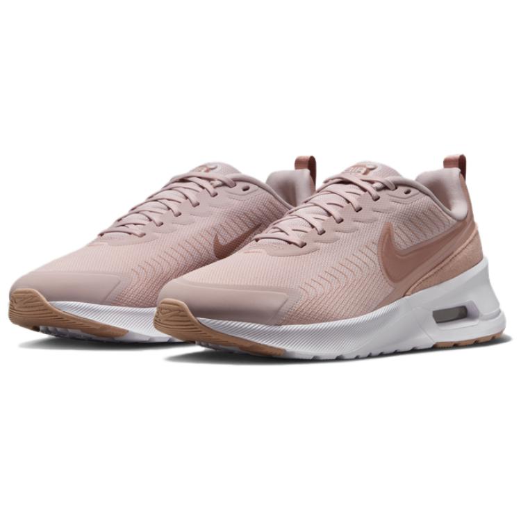 Nike Air Max Nuaxis Fabric Low top Running Shoes Women’s Pink White
