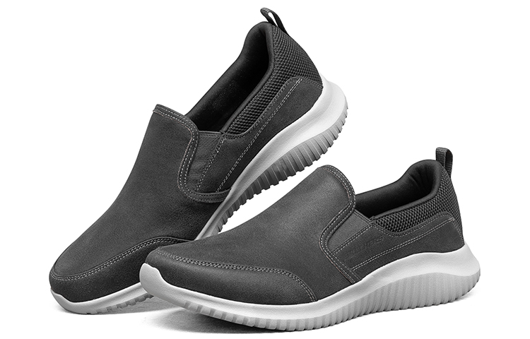 Skechers Walking Shoes Men’s Low Top Gray