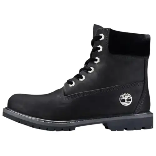 Timberland Women's 6 Inch Premium 'Black Velvet' Women's