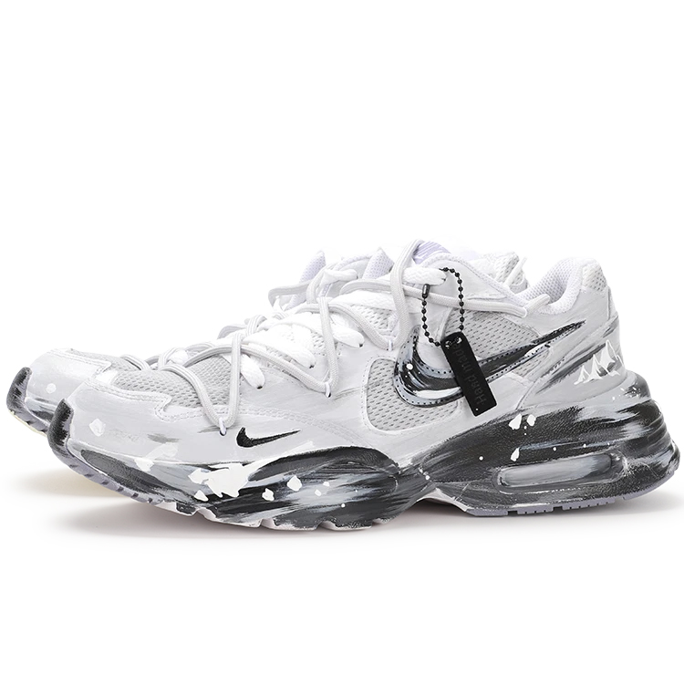 Nike Air Max Fusion Mesh Breathable Moisture Wicking Coverage Low top Running Shoes Women’s Gray