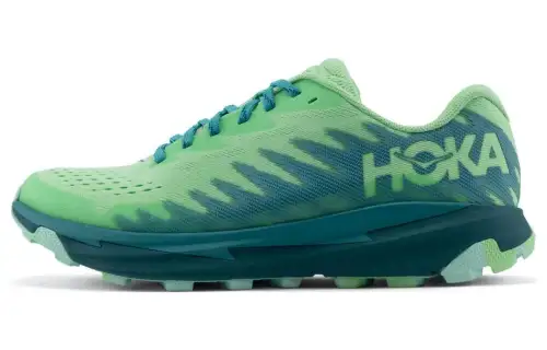 HOKA ONE ONE Torrent 3 Cushioning Slip Resistant Abrasion Resistant Low top D Unisex Green