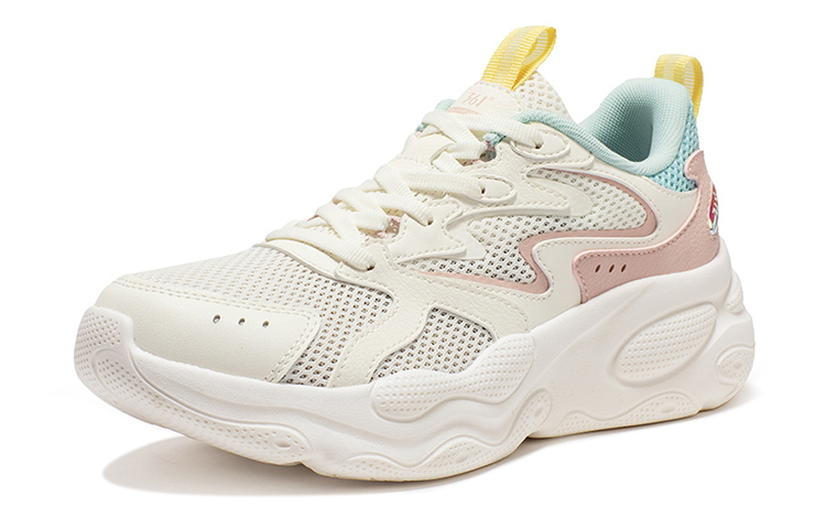 361° Breathable Low top Running Shoes Women’s Feather White