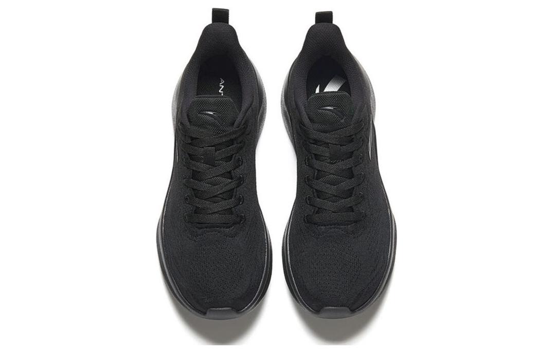 Anta Comfortable Abrasion Resistant Abrasion Resistant Low top Running Shoes Men’s Black
