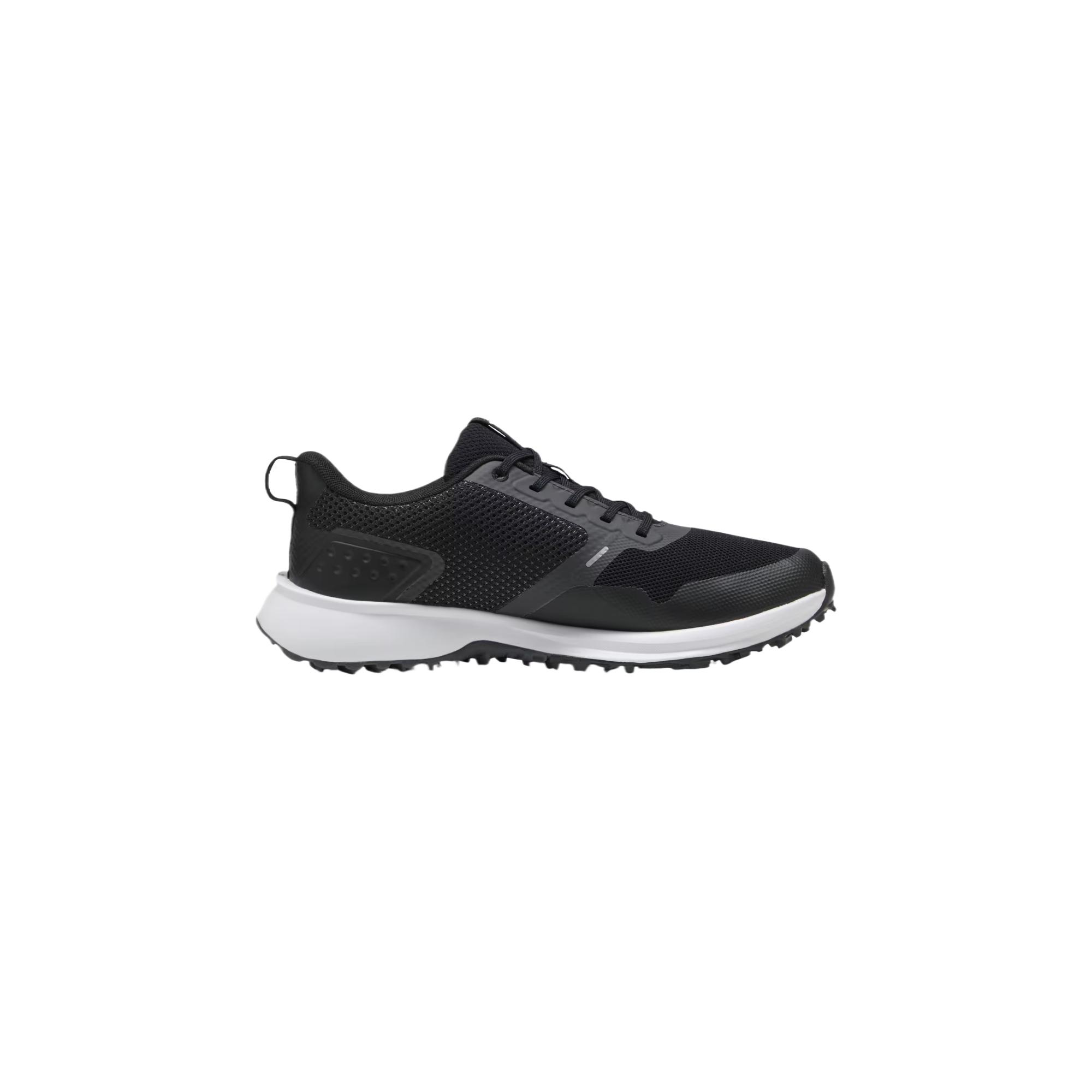 PUMA Fusion Grip 6 Textile, Synthetic Leather Low top Golf Shoes Men’s Black