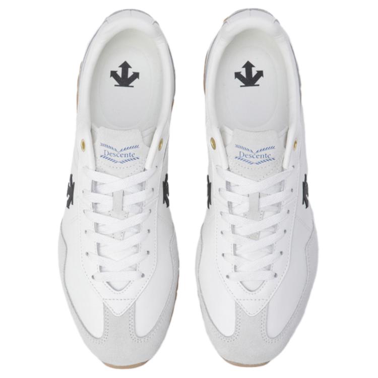 DESCENTE Kinetic Run Low top Casual Running Shoes Unisex White