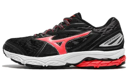 Mizuno Wave Prodigy Low Tops Wear resistant Black Red White