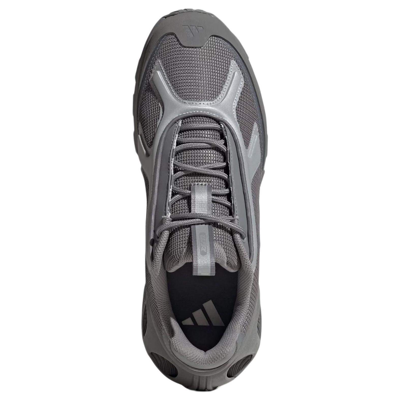 Adidas Wonder Runner Slip Resistant Abrasion Resistant Low top Casual Running Shoes Unisex Gray Silver