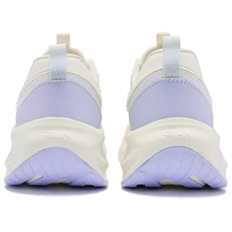 QIAODAN Cushioning Abrasion Resistant Cushioning, Wear Resistant Low top Running Shoes Women’s White Purple