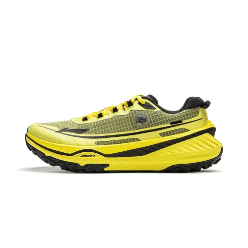 Li Ning De Lu V2 Low top Trail Running Shoes Men's Bright Yellow