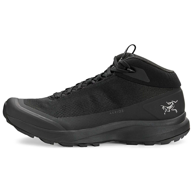 Arc'teryx Aerios Cushioning, Wear Resistant Mid top Outdoor Shoes Men's Black