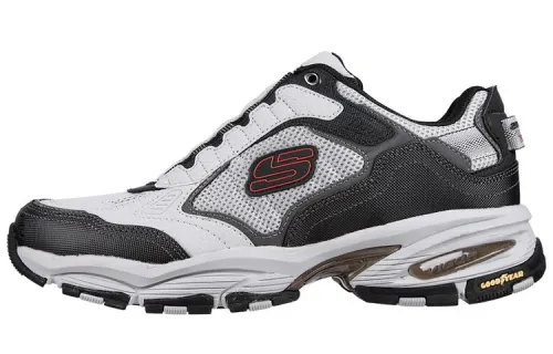 Skechers Vigor Chunky Sneakers Men's Low Top Black/White