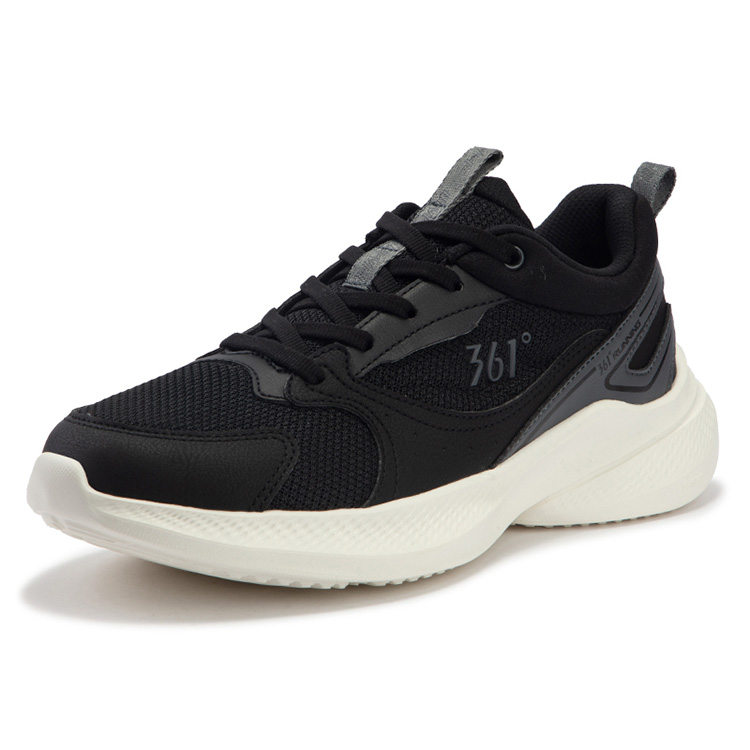361° Slip Resistant Abrasion Resistant Low top Running Shoes Women’s Black Gray
