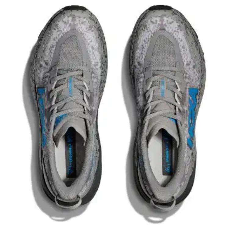 HOKA ONE ONE SPEEDGOAT 6 Soft And Comfortable Slip Resistant Abrasion Resistant Low top Running Shoes Men’s Gray