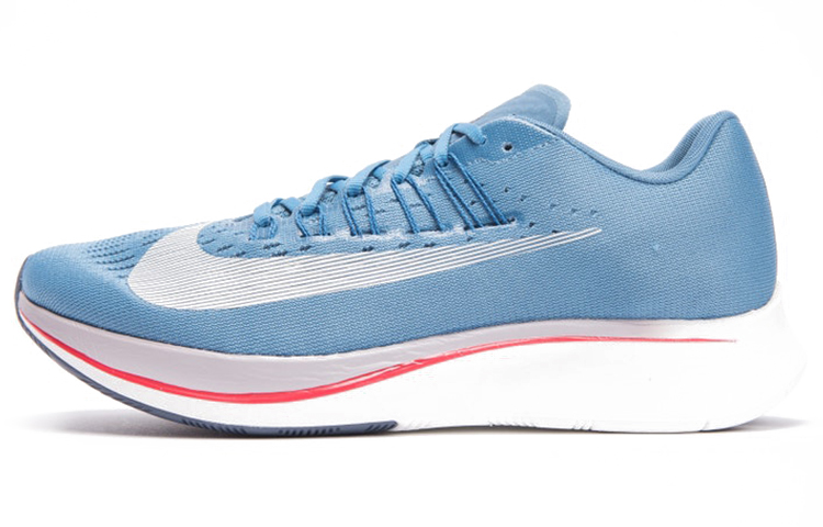 Мужские кроссовки Nike Zoom Fly 1 (сине-красные)
