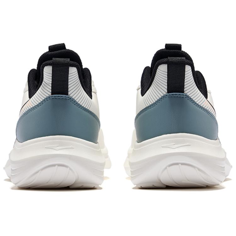 Erke Cushioning Rebound Low top Running Shoes Men’s Microcrystal White Cyan