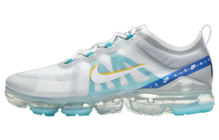 Nike Air VaporMax 2019 White University Gold Wolf Grey
