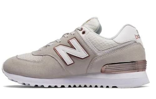 New Balance 574 Shoes 'Cream Grey' Women's