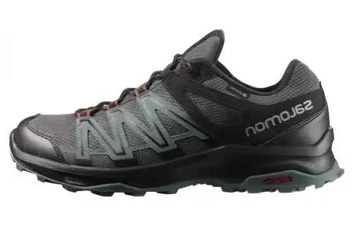 SALOMON Gore Te LEONIS Athleisure Low top Outdoor Shoes Men's Black Green
