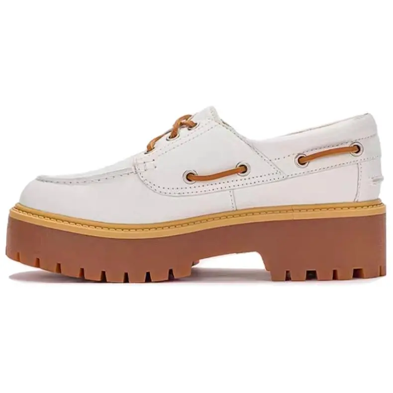 Timberland Women's Casual Shoes Platform Height Increasing Women's White