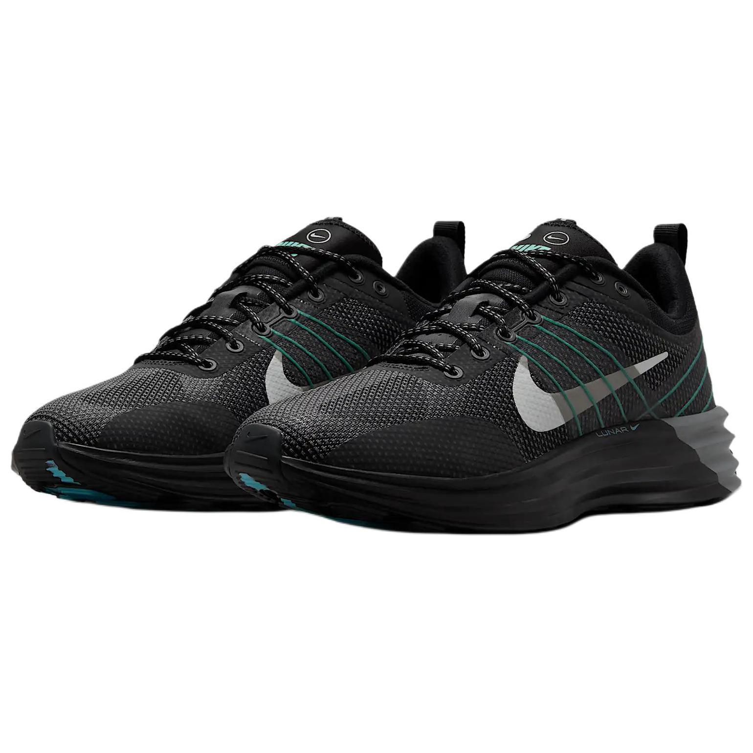 Nike Lunar Roam Premium Black Cool Grey Aurora Green