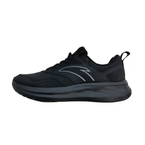 Anta Cushioning Slip Resistant Abrasion Resistant Low top Casual Running Shoes Men's Black