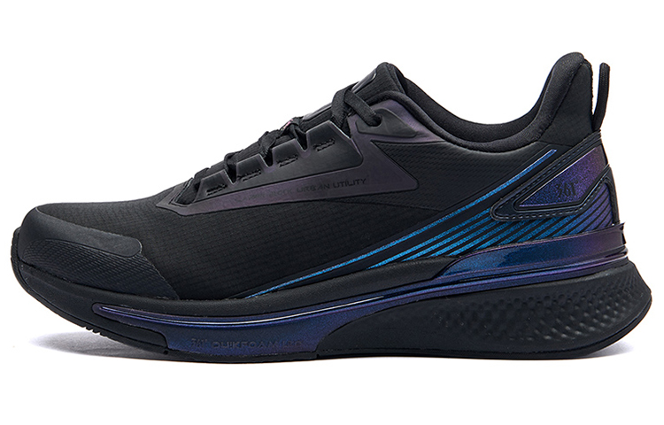 361° Rain Screen 5.0 Water repellent Cushioning Rebound Cushioning Rebound Low top Running Shoes Women's Obsidian Black