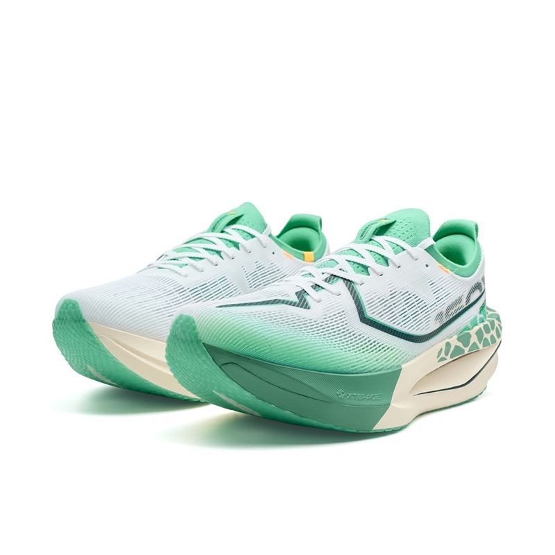 XTEP 160X 7.0PRO Running Shoes Men’s Low Top Classic White/Winter Green