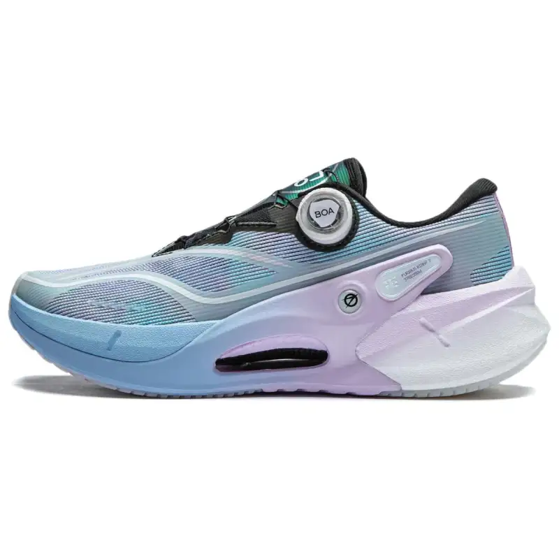 Li Ning Furious Rider 7.0 PRO V2 Low top Casual Running Shoes Men's Blue Purple