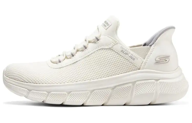 Skechers Knitted Running Shoes 'Beige' Women's